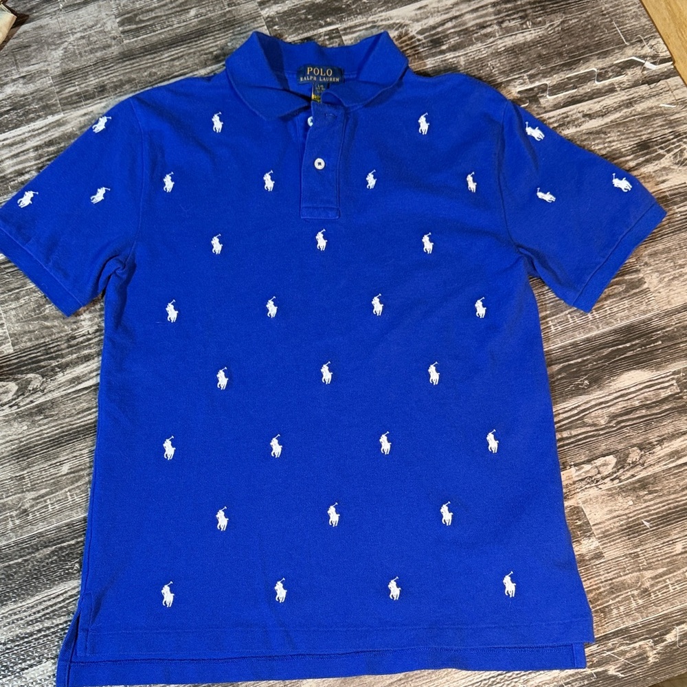 Polo Ralph Lauren Boys All Over Embroidered Polo